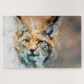 Wildkatze-Puzzle Puzzle (Horizontal)