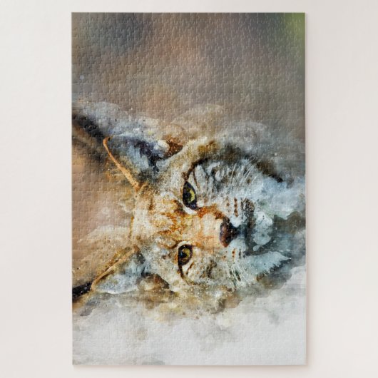 Wildkatze-Puzzle Puzzle (Vertikal)