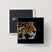 Wildkatze schnurrt button (Vorne & Hinten)