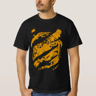 Wildkatze-Wildkatze-Chinesisches bengalisches Tier T-Shirt
