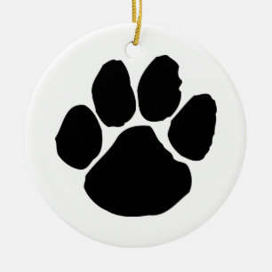 WILDKATZEN-HÖHLE KERAMIKORNAMENT