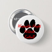 WILDKATZEN-KNOPF BUTTON (Vorne & Hinten)
