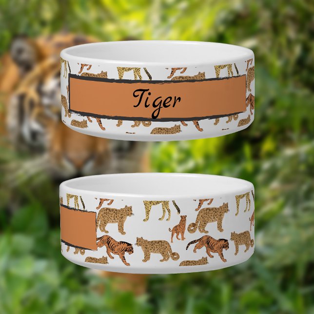 Wildkatzen Muster Napf (Von Creator hochgeladen)