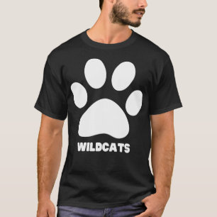 Wildkatzen Paw Distressed Grunge Wildcats Prix 9 T-Shirt