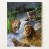 Wildkatzen Planer (Rückseite)