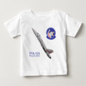WILDKATZEN VFA-131 BABY T-SHIRT (Vorderseite)