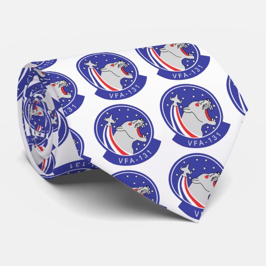 WILDKATZEN VFA-131 Flecken-Krawatte Krawatte (Gerollt)