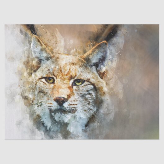 Wildkatzenpapier Seidenpapier (Vorderseite)