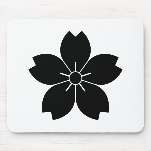 Wildkirschblüte Mousepad (Vorne)