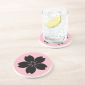 Wildkirschblüte Untersetzer (Seite)