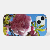 Wildkirsche Rosa Blossom Tree iPhone 15 Hülle (Rückseite (Horizontal))