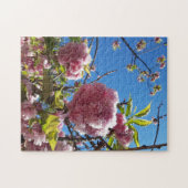 Wildkirsche Rosa Blossom Tree Puzzle (Horizontal)