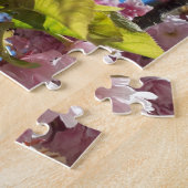 Wildkirsche Rosa Blossom Tree Puzzle (Seite)