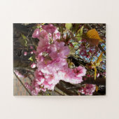 Wildkirsche Rosa Blossom Tree Puzzle (Horizontal)