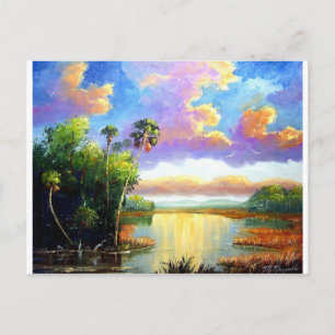 Wildl Florida Country Postkarte