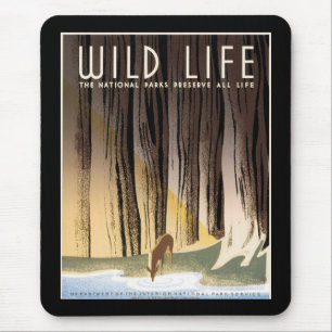 Wildleben Mousepad