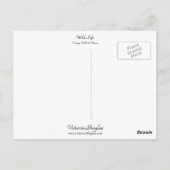 Wildleben Postkarte (Rückseite)