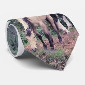 Wildleder-Krawatte Krawatte (Gerollt)