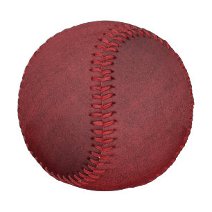 Wildleder-Stoff in roter Bordeaux Baseball