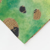 Wildleopard Baby Fleecedecke (Ecke)