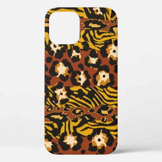 Wildleopard und Tigerhäute Case-Mate iPhone Hülle (Rückseite)