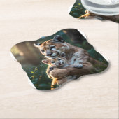  Wildlife Animal Coaster, Safari Home Decor. Untersetzer (angewinkelt)