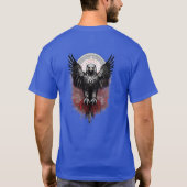 "Wildlife Animal Print T-Shirt | Majestic Eagle 🦅 (Rückseite)