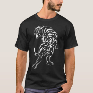 Wildlife Animal Tiger White Berg 5 T-Shirt