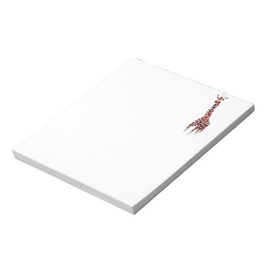 Wildlife Art Giraffe Notizblock (Rotiert)