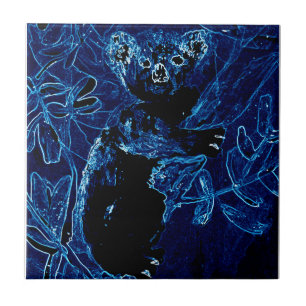 Wildlife Art Koala Bear Fliese