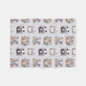 Wildlife Babys Fleecedecke (Vorderseite (Horizontal))