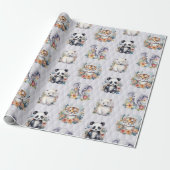 Wildlife Babys Geschenkpapier (Ungerollt)