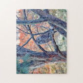 Wildlife Barred Owl Tree Foto Puzzle (Vertikal)