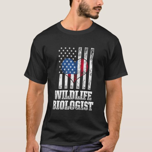 Wildlife Biologist Biology Student Graduate T-Shirt (Vorderseite)