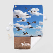 Wildlife Birds Ducks Golf Handtuch (Insitu)