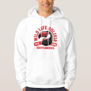 Wildlife Bolivia – Bunter Tukan Südamerika Natur Hoodie