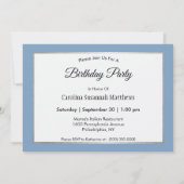 Wildlife Brown Pelican Water Foto Geburtstag Einladung (Rückseite)