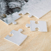 Wildlife Buffalo Snow Foto Puzzle (Seite)