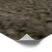 Wildlife Bull Elephant Foto Poster (Ecke)