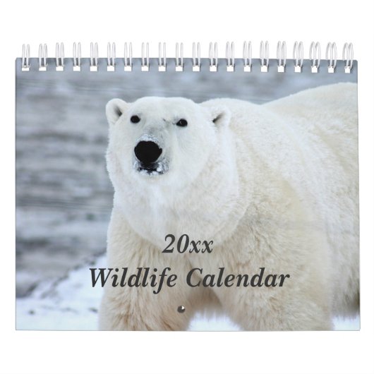 Wildlife Calendar Kalender (Titelbild)