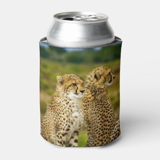 Wildlife Cheetah Foto Dosenkühler (Kanne Vorderseite)