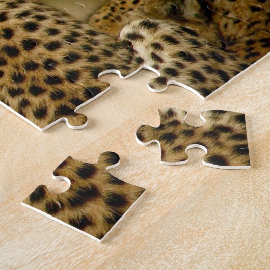 Wildlife Cheetah Foto Puzzle (Seite)