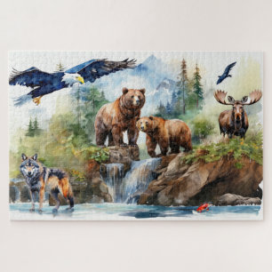 Wildlife Collage Puzzle