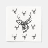 Wildlife Deer Napkins Serviette (Vorderseite)