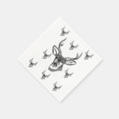 Wildlife Deer Napkins Serviette (Ecke)
