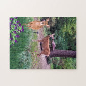 Wildlife Doer Foto Collage Puzzle (Horizontal)