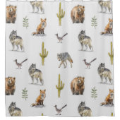 Wildlife-Duschvorhang Duschvorhang (Vorderseite)