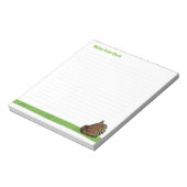 Wildlife Echidna Note Pad Notizblock (Rotiert)