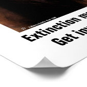 Wildlife Extinction poster (Ecke)