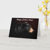 Wildlife Father's Day Card Karte (Gelbe Blume)